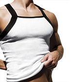 2xist Contrast 50 Cent Square Cut Tank Top