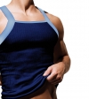 2xist Contrast 50 Cent Square Cut Tank Top
